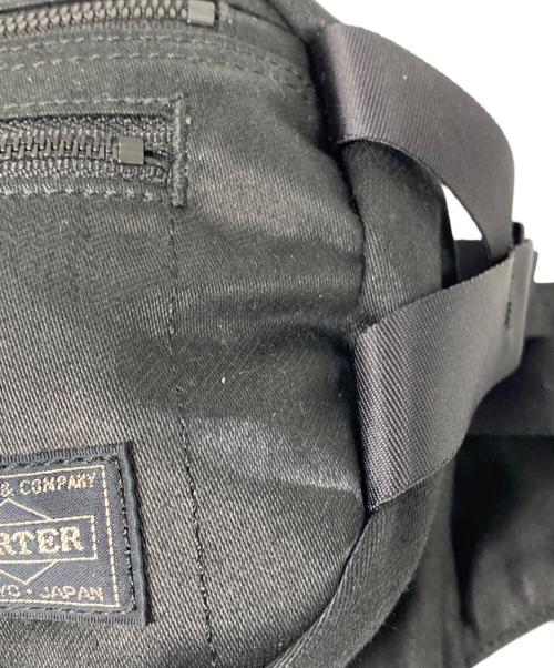 PORTER（ポーター）PORTER (ポーター) ALOHA PORTER LOCO WAIST BAG ブラックの古着・服飾アイテム