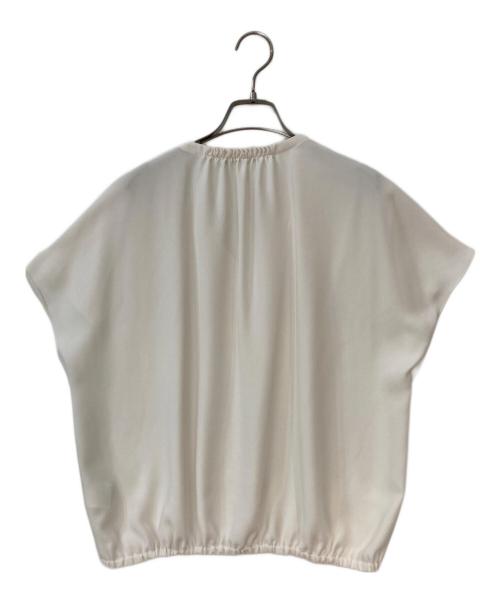 theory luxe（セオリーリュクス）theory luxe (セオリーリュクス) Nolia フレンチスリーブブラウス アイボリー サイズ: 38の古着・服飾アイテム