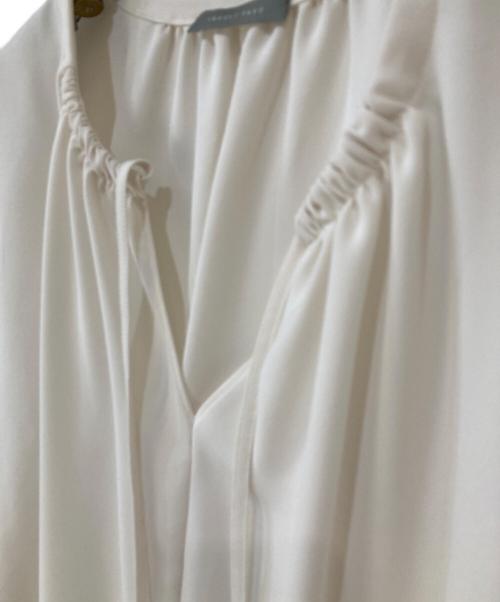 theory luxe（セオリーリュクス）theory luxe (セオリーリュクス) Nolia フレンチスリーブブラウス アイボリー サイズ: 38の古着・服飾アイテム