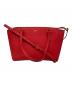 TORY BURCH（トリーバーチ）の古着「EMERSON MINI TOP ZIP TOTE」｜レッド