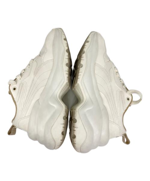 PUMA（プーマ）PUMA (プーマ) CILIA WEDGE ローカットスニーカー ホワイト サイズ:24.5の古着・服飾アイテム