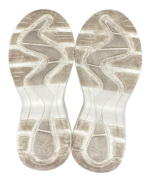 PUMA（プーマ）PUMA (プーマ) CILIA WEDGE ローカットスニーカー ホワイト サイズ:24.5の古着・服飾アイテム