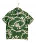 POLO RALPH LAUREN（ポロ・ラルフローレン）の古着「CLASSIC FIT アロハシャツ」｜グリーン