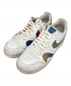 NIKEナイキ）の古着「Air Force 1 Low Misplaced Swooshes ローカットスニーカー」｜ホワイト