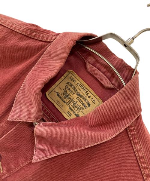 LEVI'S（リーバイス）LEVI'S (リーバイス) デニムジャケット ブラウン サイズ:Mの古着・服飾アイテム