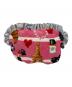 FEILER (フェイラー) IENA ENFANT 別注 ROSE IENA フリルシェルポーチ ピンク：6000円