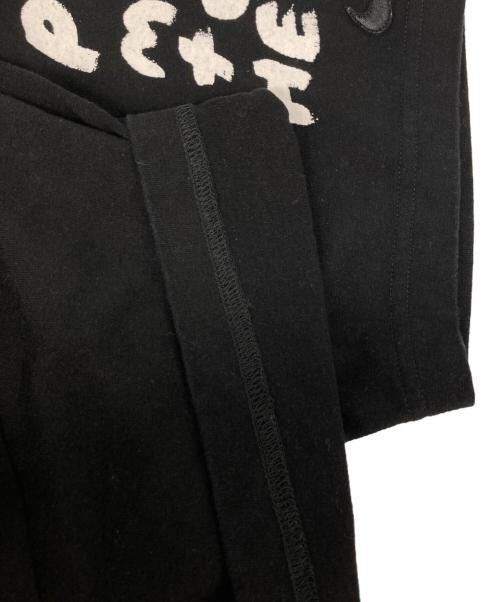 BLACK COMME des GARCONS（ブラックコムデギャルソン）BLACK COMME des GARCONS (ブラックコムデギャルソン) NIKE (ナイキ) 綿天竺Tシャツ ブラック サイズ:Ｓの古着・服飾アイテム