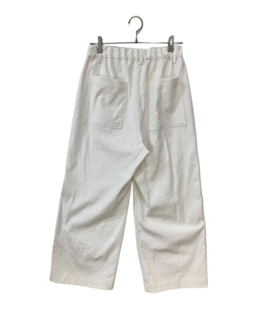 Y's for living（ワイズフォーリビング）Y's for living (ワイズフォーリビング) リネン混イージーパンツ ホワイト サイズ:Freeの古着・服飾アイテム