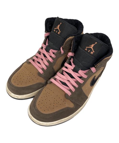 NIKE（ナイキ）NIKE (ナイキ) Air Jordan 1 Mid SE ハイカットスニーカー Dark Chocolate サイズ:25.5cmの古着・服飾アイテム