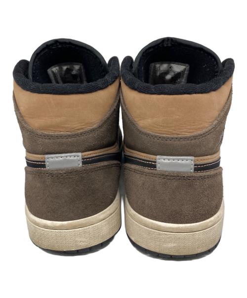 NIKE（ナイキ）NIKE (ナイキ) Air Jordan 1 Mid SE ハイカットスニーカー Dark Chocolate サイズ:25.5cmの古着・服飾アイテム