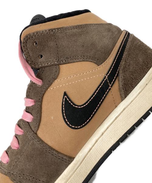 NIKE（ナイキ）NIKE (ナイキ) Air Jordan 1 Mid SE ハイカットスニーカー Dark Chocolate サイズ:25.5cmの古着・服飾アイテム
