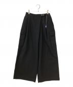 THE NORTHFACE PURPLELABELザ・ノースフェイス パープルレーベル）の古着「Polyester Serge Field Pants」｜ブラック