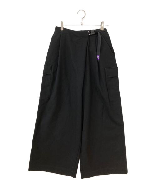 THE NORTHFACE PURPLELABEL（ザ・ノースフェイス パープルレーベル）THE NORTHFACE PURPLELABEL (ザ・ノースフェイス パープルレーベル) Polyester Serge Field Pants ブラック サイズ:Ｓ 未使用品の古着・服飾アイテム