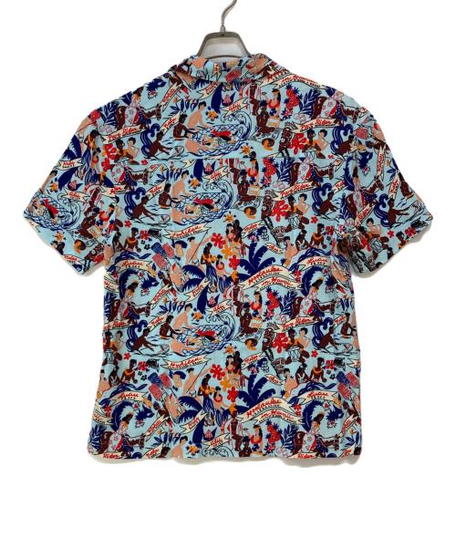 SCOTCH&SODA（スコッチ＆ソーダ）SCOTCH&SODA (スコッチ＆ソーダ) KEONI HAWAII FIT- VISCOSE HAWAII SHIRT ブルー サイズ:S 未使用品の古着・服飾アイテム