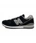 NEW BALANCE (ニューバランス) CM996BK2 ローカットスニーカー ブラック サイズ:28cm 未使用品：11000円
