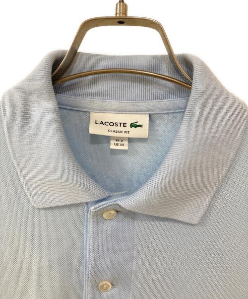 LACOSTE（ラコステ）LACOSTE (ラコステ) L.12.12 ポロシャツ ブルー サイズ:XSの古着・服飾アイテム