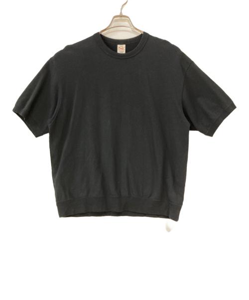 gold（ゴールド）gold (ゴールド) S/S CREW SWEAT SHIRT ブラック サイズ:Lの古着・服飾アイテム