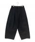STUDIOUS（ステュディオス）の古着「25SS BALLOON WIDE DEINM PANTS」｜ブラック