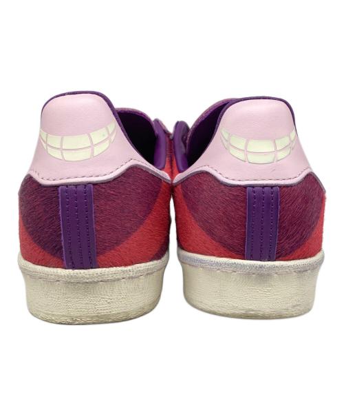adidas（アディダス）adidas (アディダス) DISNEY (ディズニー) CAMPUS 80S “CHESHIRE CAT” ローカットスニーカー SEMI SOLAR PINK/GLOR サイズ:26.5の古着・服飾アイテム