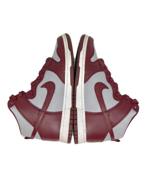 NIKE（ナイキ）NIKE (ナイキ) DUNK HI RETRO ハイカットスニーカー DARK BEETROOT/WOLF G サイズ:26.5の古着・服飾アイテム