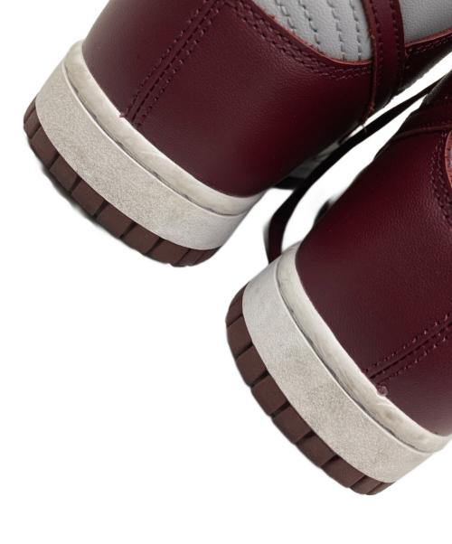 NIKE（ナイキ）NIKE (ナイキ) DUNK HI RETRO ハイカットスニーカー DARK BEETROOT/WOLF G サイズ:26.5の古着・服飾アイテム