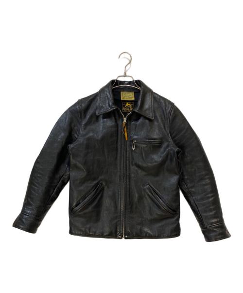 Joe McCOY（ジョーマッコイ）Joe McCOY (ジョーマッコイ) 30s SPORTS JACKET / NELSON ブラック サイズ:36の古着・服飾アイテム
