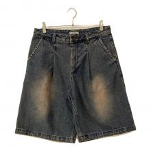 JOURNAL STANDARD relume（ジャーナルスタンダード レリューム）の古着「プロセシング”ROOMY”ベルテッド12オンス ジョーツ」｜インディゴ