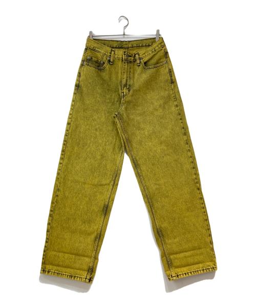 LEVI'S（リーバイス）LEVI'S (リーバイス) 578 BAGGY JEANS カラーデニムパンツ イエロー サイズ:W30L32の古着・服飾アイテム
