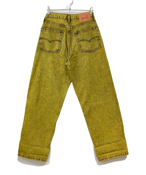 LEVI'S（リーバイス）LEVI'S (リーバイス) 578 BAGGY JEANS カラーデニムパンツ イエロー サイズ:W30L32の古着・服飾アイテム