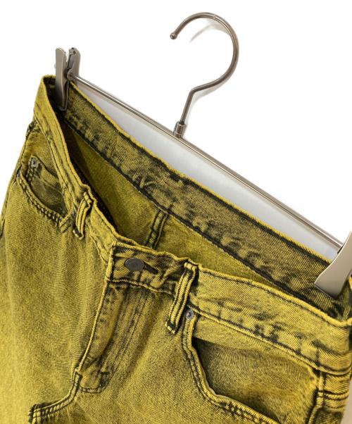 LEVI'S（リーバイス）LEVI'S (リーバイス) 578 BAGGY JEANS カラーデニムパンツ イエロー サイズ:W30L32の古着・服飾アイテム