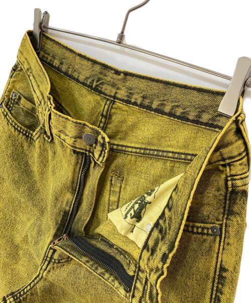 LEVI'S（リーバイス）LEVI'S (リーバイス) 578 BAGGY JEANS カラーデニムパンツ イエロー サイズ:W30L32の古着・服飾アイテム
