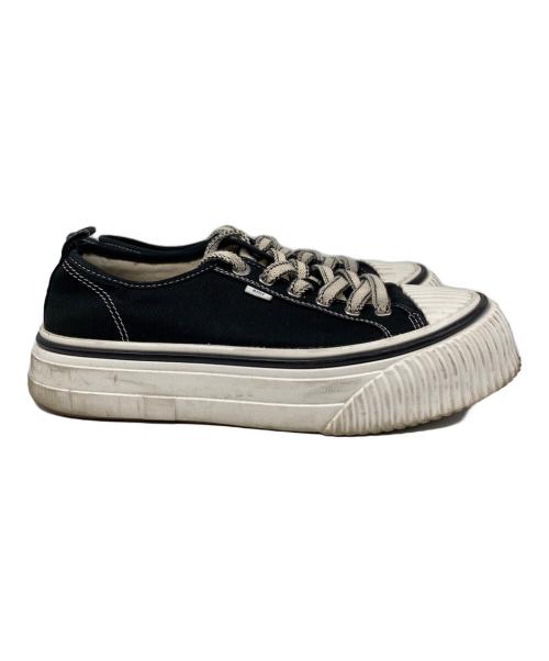 AMI PARIS（アミ パリス）AMI PARIS (アミ パリス) Low Top Ami Sn 1980 ローカットスニーカー ブラック サイズ:41/26cmの古着・服飾アイテム