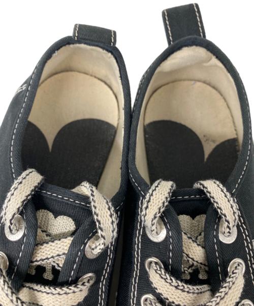 AMI PARIS（アミ パリス）AMI PARIS (アミ パリス) Low Top Ami Sn 1980 ローカットスニーカー ブラック サイズ:41/26cmの古着・服飾アイテム