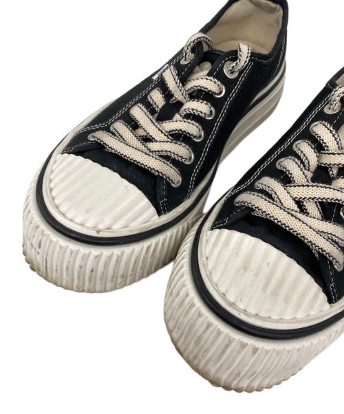 AMI PARIS（アミ パリス）AMI PARIS (アミ パリス) Low Top Ami Sn 1980 ローカットスニーカー ブラック サイズ:41/26cmの古着・服飾アイテム
