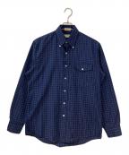 L.L.Beanエルエルビーン）の古着「チェックシャツ」｜ネイビー