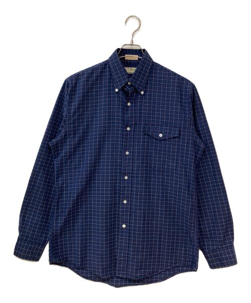 L.L.Bean（エルエルビーン）L.L.Bean (エルエルビーン) チェックシャツ ネイビー サイズ:15 1/2-34の古着・服飾アイテム
