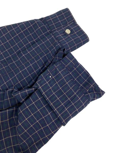 L.L.Bean（エルエルビーン）L.L.Bean (エルエルビーン) チェックシャツ ネイビー サイズ:15 1/2-34の古着・服飾アイテム
