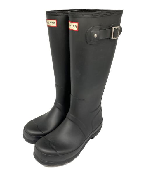 HUNTER（ハンター）HUNTER (ハンター) ORIGINAL TALL BOOT オリジナル トール レイン ブーツ ブラック サイズ: UK7の古着・服飾アイテム