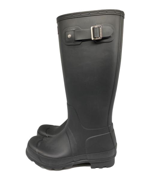 HUNTER（ハンター）HUNTER (ハンター) ORIGINAL TALL BOOT オリジナル トール レイン ブーツ ブラック サイズ: UK7の古着・服飾アイテム