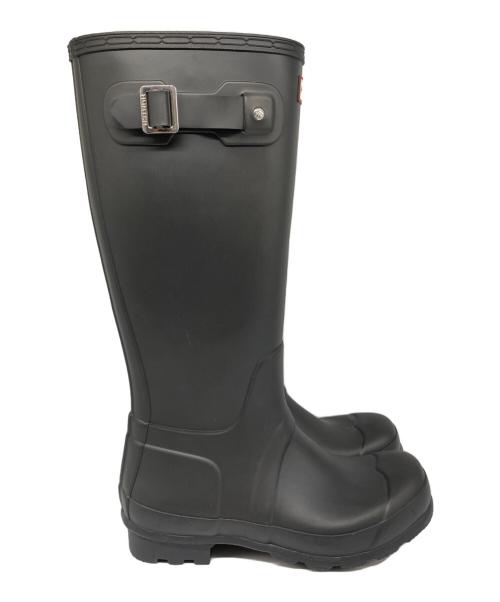 HUNTER（ハンター）HUNTER (ハンター) ORIGINAL TALL BOOT オリジナル トール レイン ブーツ ブラック サイズ: UK7の古着・服飾アイテム