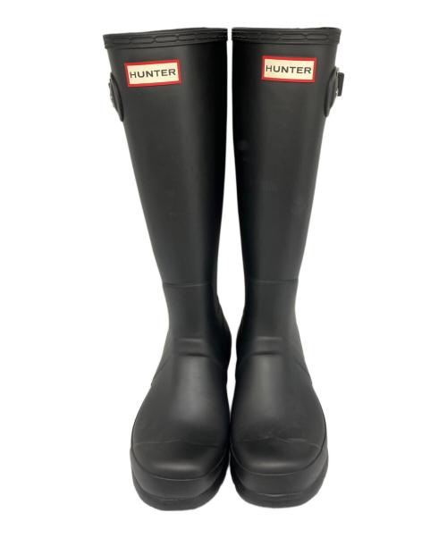 HUNTER（ハンター）HUNTER (ハンター) ORIGINAL TALL BOOT オリジナル トール レイン ブーツ ブラック サイズ: UK7の古着・服飾アイテム
