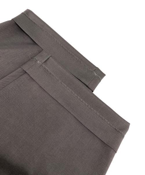 MARW UNITED ARROWS（マルゥ ユナイテッドアローズ）MARW UNITED ARROWS (マルゥ ユナイテッドアローズ) Vネック ラップ オールインワン グレー サイズ:36の古着・服飾アイテム