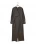 MARW UNITED ARROWS（マルゥ ユナイテッドアローズ）の古着「Vネック ラップ オールインワン」｜グレー