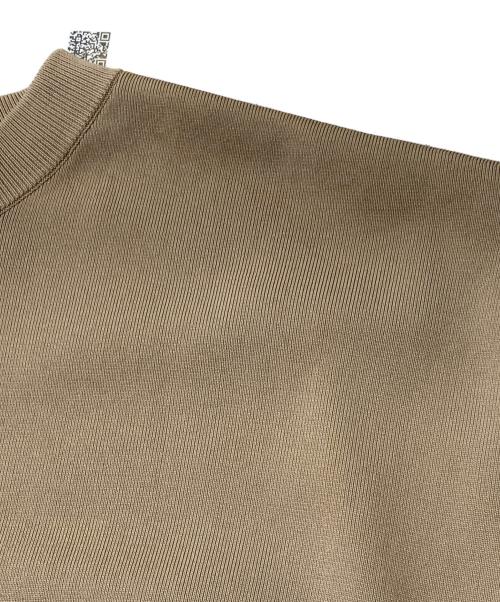 HYKE（ハイク）HYKE (ハイク) クルーネック サマー ニット プルオーバー ベージュ サイズ:1の古着・服飾アイテム