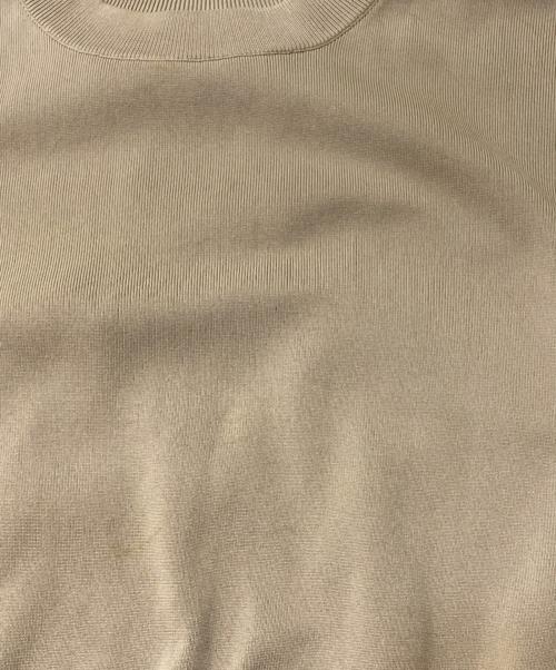 HYKE（ハイク）HYKE (ハイク) クルーネック サマー ニット プルオーバー ベージュ サイズ:1の古着・服飾アイテム