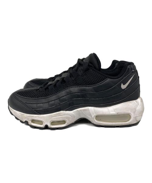 NIKE（ナイキ）NIKE (ナイキ) W AIR MAX 95  ローカットスニーカー ブラック サイズ: 25cmの古着・服飾アイテム