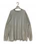 AURALEE（オーラリー）の古着「LUSTER PLAITING L/S TEE」｜ブルー