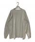 AURALEE (オーラリー) LUSTER PLAITING L/S TEE ブルー サイズ:5：6000円