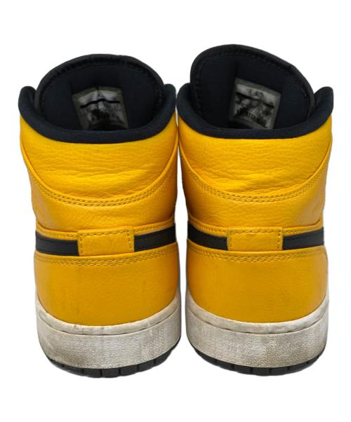 NIKE（ナイキ）NIKE (ナイキ) Air Jordan 1 Mid  ハイカットスニーカー University Gold Blac サイズ:27cmの古着・服飾アイテム