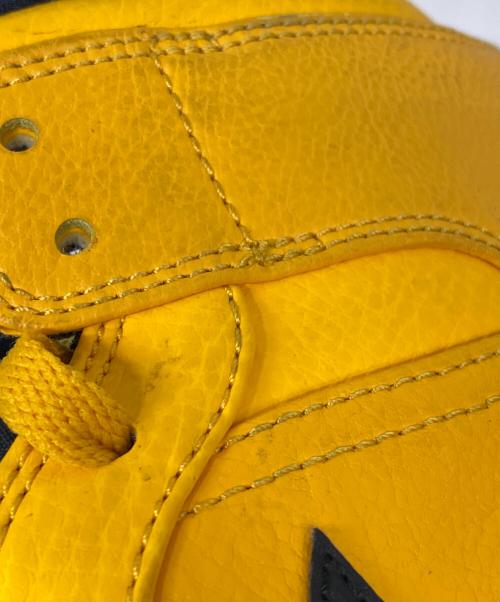 NIKE（ナイキ）NIKE (ナイキ) Air Jordan 1 Mid  ハイカットスニーカー University Gold Blac サイズ:27cmの古着・服飾アイテム
